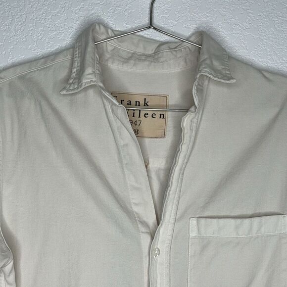 FRANK & EILEEN RORY SHIRT DRESS | VINTAGE WHITE Medium - Picture 4 of 13